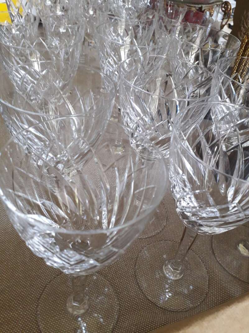 Kristallen glasservies