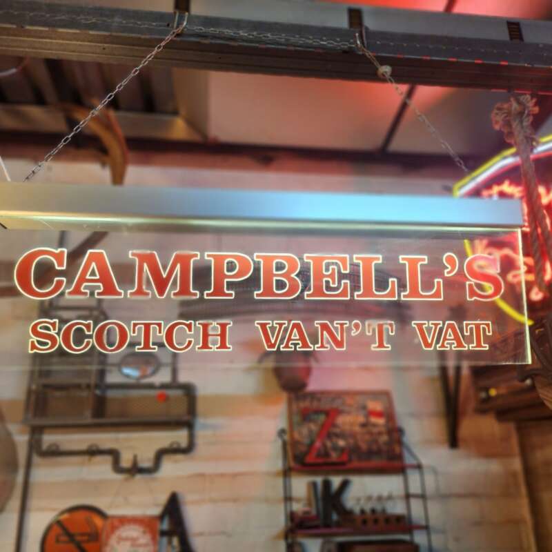 Cambell's verlichte reclame