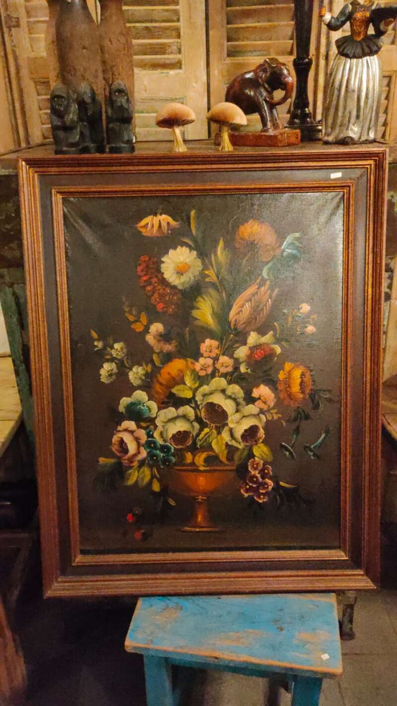Schilderij olie op doek
