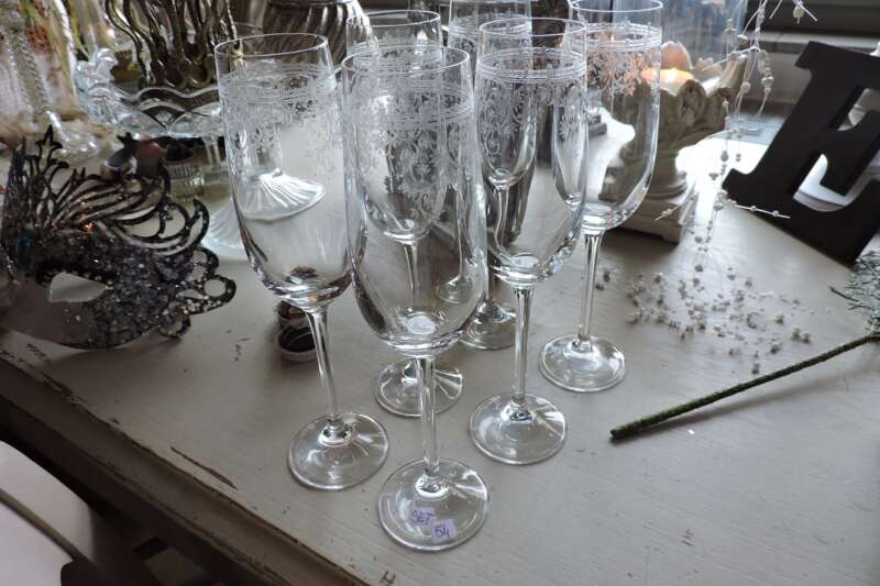 Flûte glazen Baroque