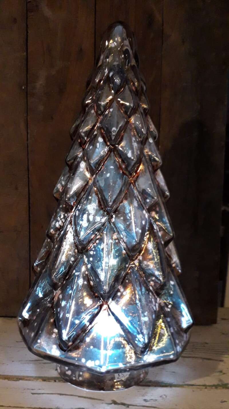 Glazen kerstboom