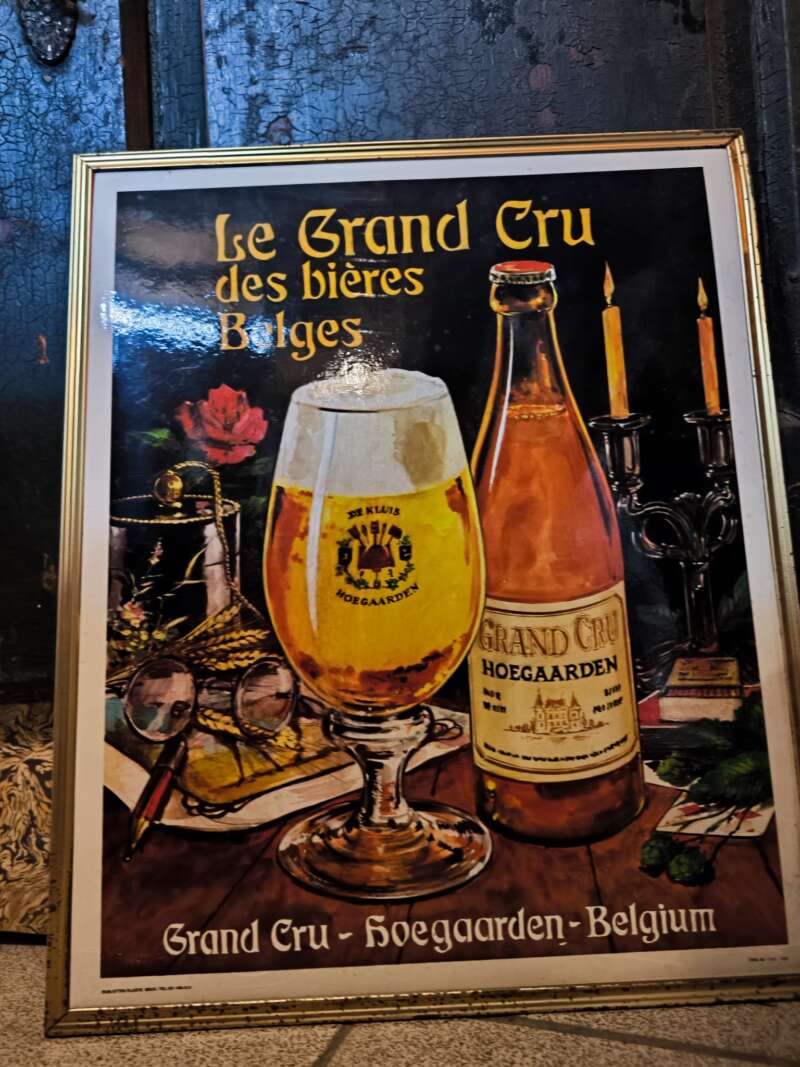 Oude Kartonnen Bier Reclames - Afbeelding 5