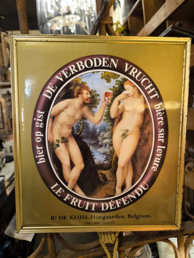 Oude Kartonnen Bier Reclames - Afbeelding 4