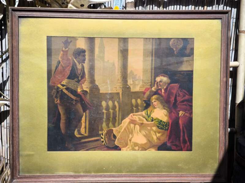 Carl Ludwig Becker print van Othello