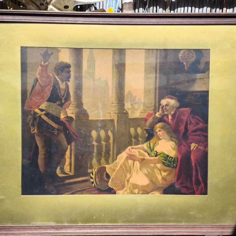 Carl Ludwig Becker print van Othello