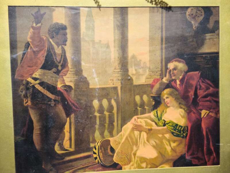 Carl Ludwig Becker print van Othello - Afbeelding 2
